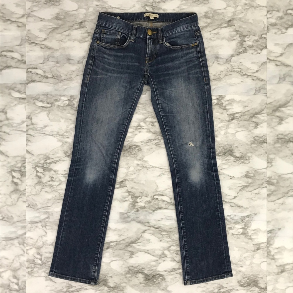Cabi Brando Boyfriend Jeans Size 0 - Picture 3 of 7